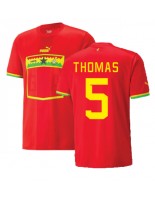 Ghana Thomas Partey #5 Vieraspaita MM-kisat 2022 Lyhythihainen